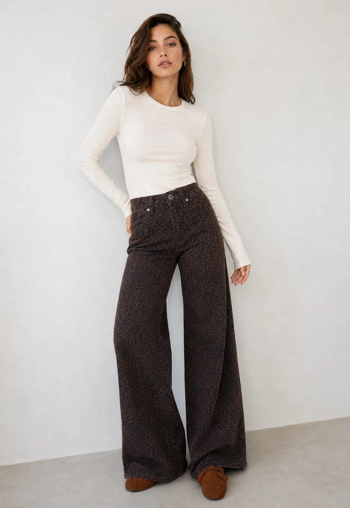 Pantalón Siena – Animal Print