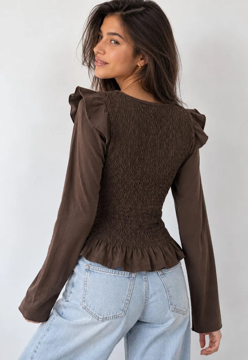 BLUSA CORMETI TEEN FRUNCIDO