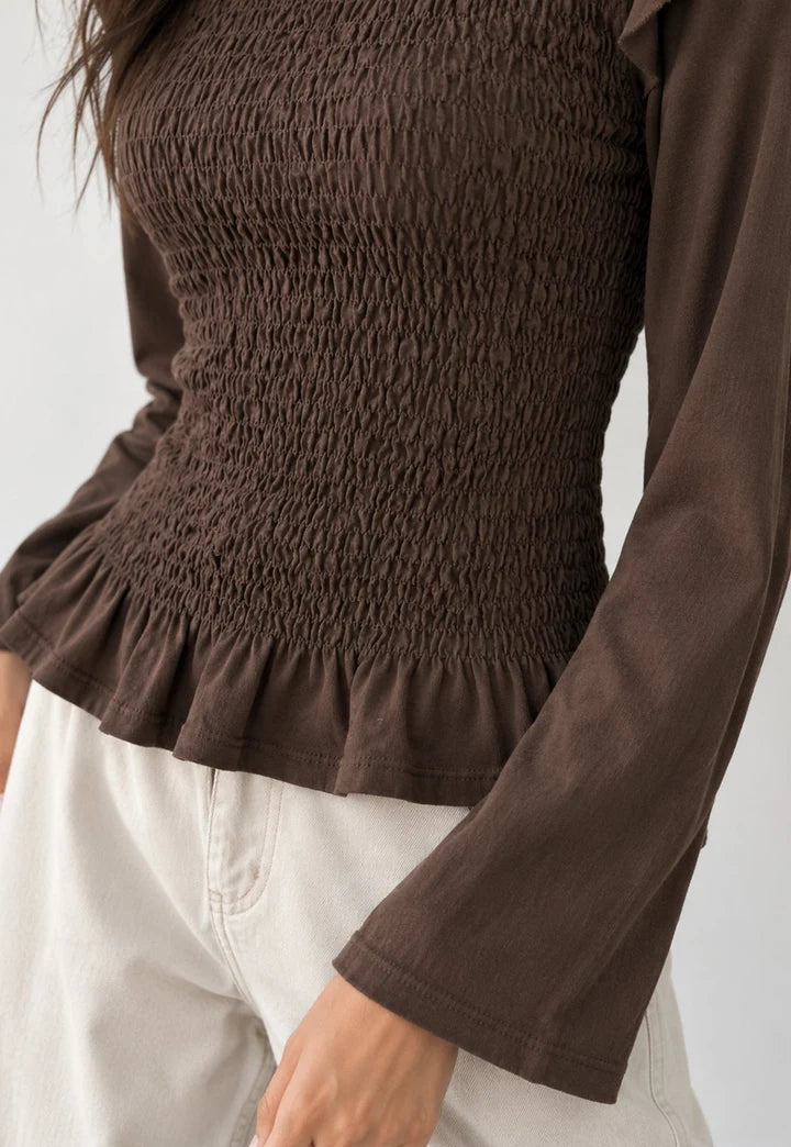 BLUSA CORMETI TEEN FRUNCIDO