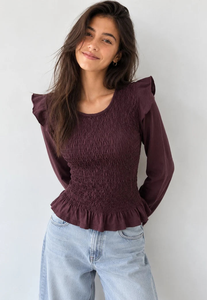 BLUSA CORMETI TEEN FRUNCIDO