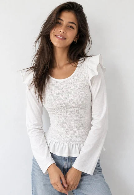 BLUSA CORMETI TEEN FRUNCIDO